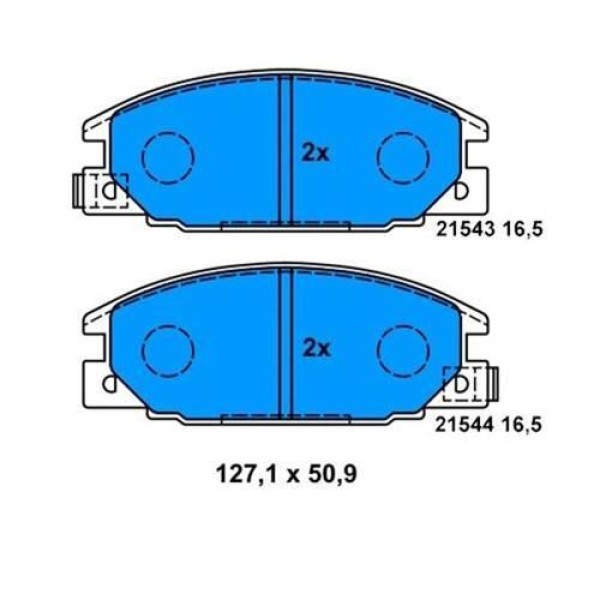 Bosch 986460960 Fren Balatası &Ouml;n Frontera A 92- 