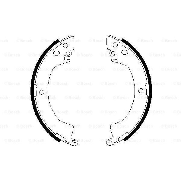 Bosch 986487207 Kampana Balata L200 L300