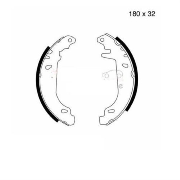 Bosch 986487346 Kampana Balata 306 94- 