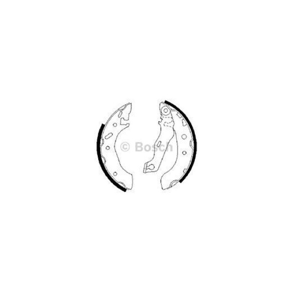 Bosch 986487553 Kampana Balata Fiesta IV 95-