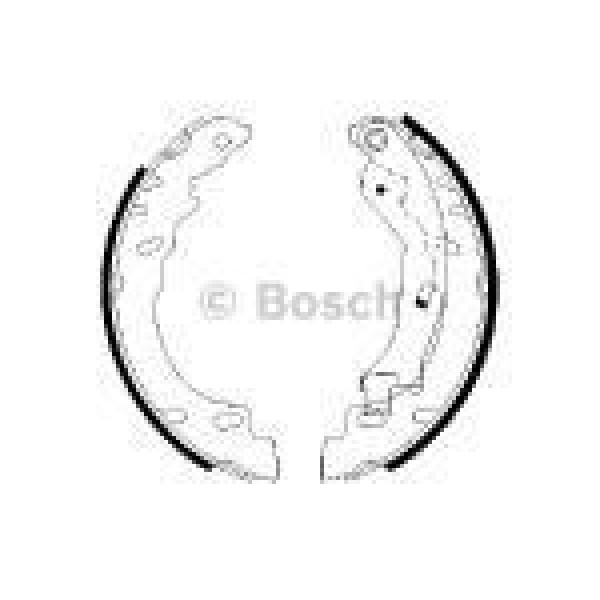 Bosch 986487704 Kampana Balata 500 07- 