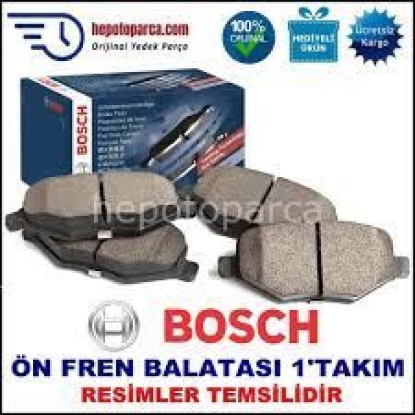 Bosch 0986Tb2874 Fren Balatası &Ouml;n Palio 1.2 Albea K&uuml;&ccedil;&uuml;k Tıp 