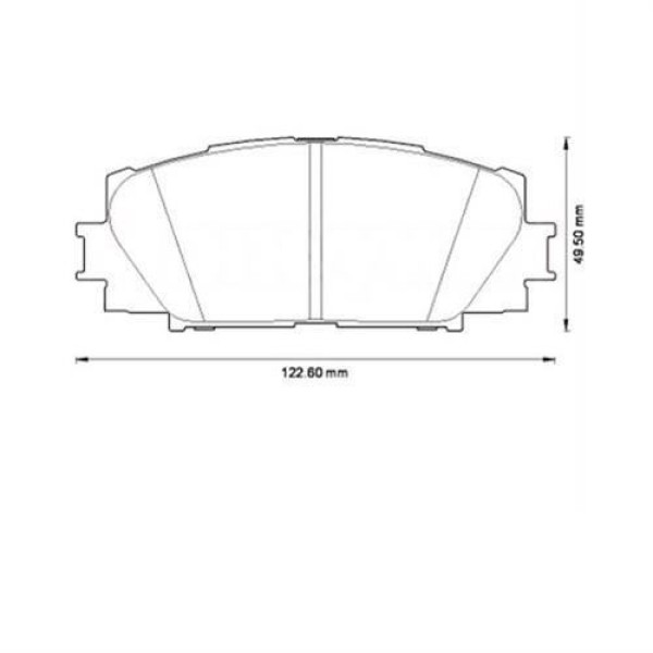 Bosch 0986Tb2940 Fren Balatası &Ouml;n Yaris 06- 