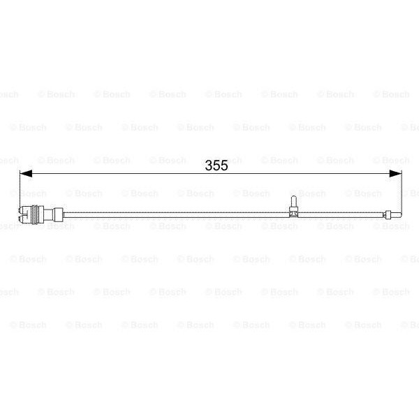 Bosch 1987473034 Fren Balata Fişi &Ouml;n 355Mm 