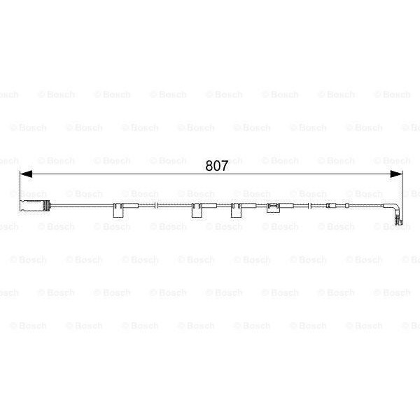 Bosch 1987473058 Fren Balata Fişi 805Mm Mini R56 One 09-