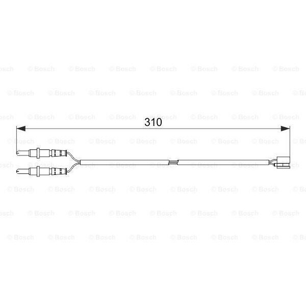 Bosch 1987474519 Fren Balatası Fısı