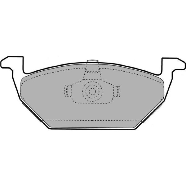 Delphi Lp1104 Fren Balatası &Ouml;n Golf IV 97-