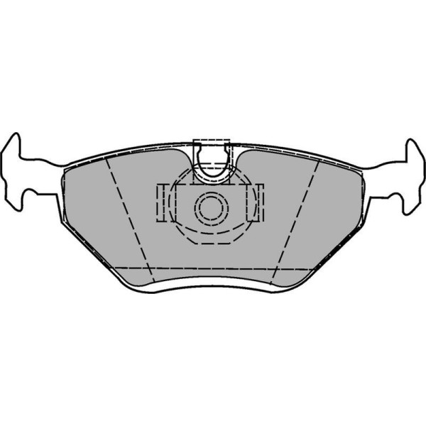 Delphi Lp1423 Fren Balatası Arka 75 Mg Zt / 9-5 / Bmw 3  E46 Bmw Z3 Bmw Z4  E85 / Mg6 