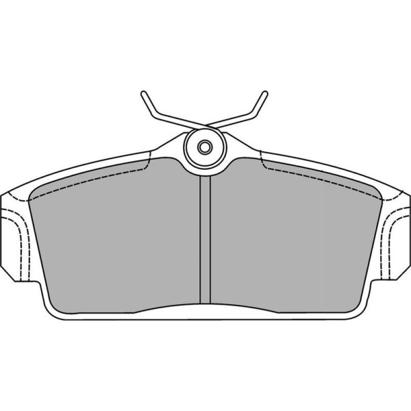 Delphi Lp1435 Fren Balatası &Ouml;n Primera 96- 