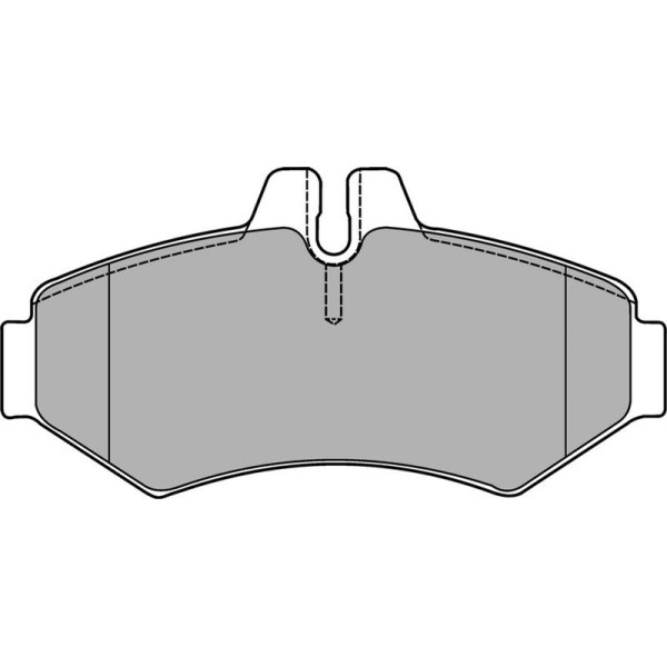 Delphi Lp1437 Fren Balatası Arka Mercedes G270. G290. G300. G320. G350. G400. G500. G55. Sprinter / Vw Lt 90