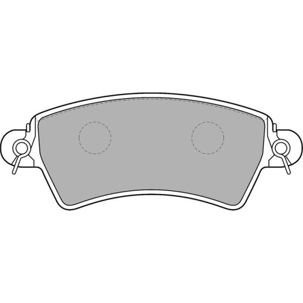 Fren Balatası &Ouml;n 206 98-; 2.0 HDI 2.0 S16 306 93-; / Xsara 97-; 