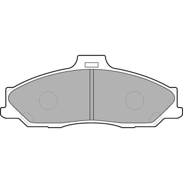 Delphi Lp1555 Fren Balatası Ford Ranger Mazda B2200 B2500 B2600 Bt-50 99-