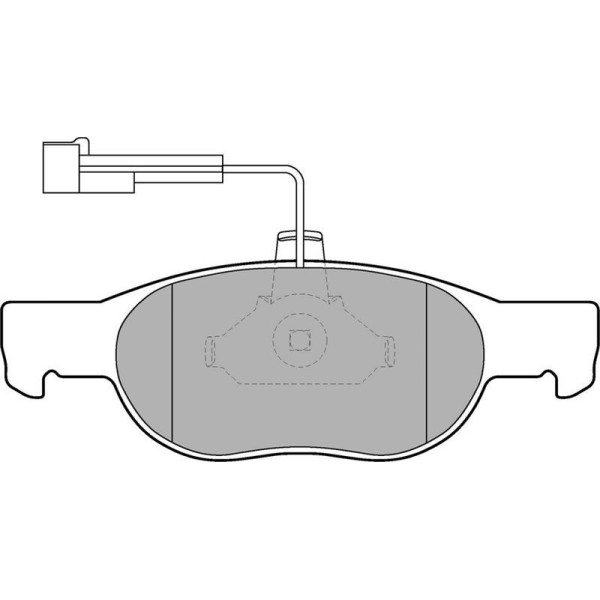 Delphi Lp1585 Fren Balatası &Ouml;n Marea 96-
