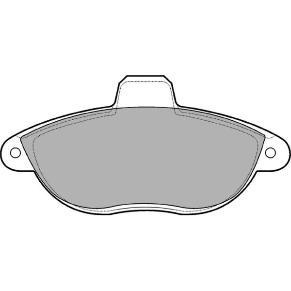 Fren Balatası &Ouml;n Citroen Dispatch. Evasion. Jumpy. Synergie / Fiat Scudo / Peugeot 806. Expert 06/94 