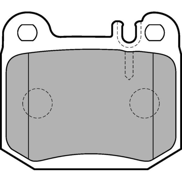 Delphi Lp1705 Fren Balatası Arka Mercedes M Serısı W163 01- 