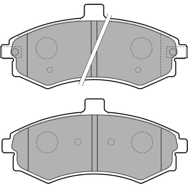 Delphi Lp1788 Fren Balatası &Ouml;n Elantra . Matrix 01- 