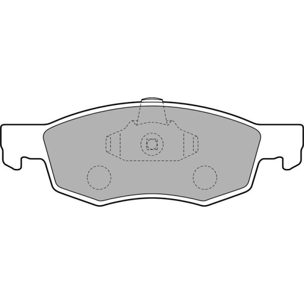 Delphi Lp1796 Fren Balatası &Ouml;n Doblo 01- 