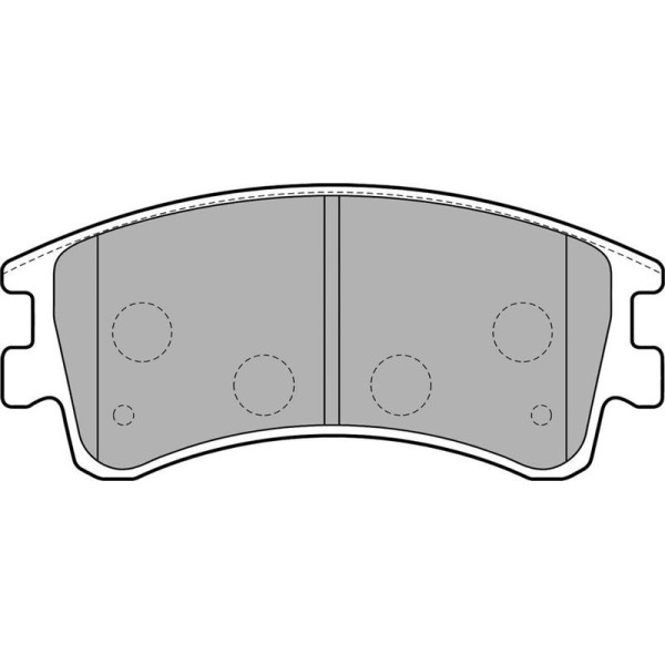 Delphi Lp1799 Fren Balatası &Ouml;n Mazda 6 02-