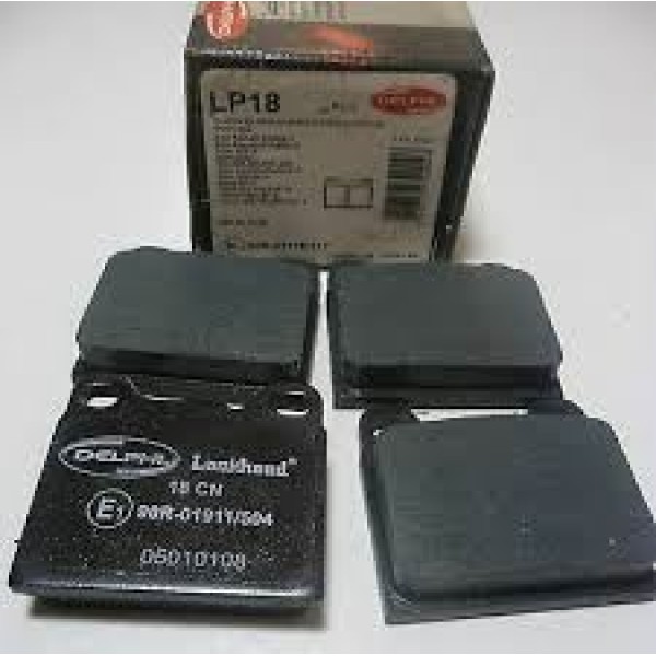 Delphi Lp18 Fren Balatası &Ouml;n Arka 200 220. 230. 240. 250. 260. 280. 300. 350. 380. 420. 450. 500. 560 Rekord. Senator Saab 99 140. 164. 240. 260. 740. 760. 780. 850. 940. 960. C70. S70 V70 68- 