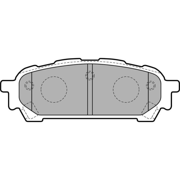 Delphi Lp1822 Fren Balatası Arka Forester 02- 