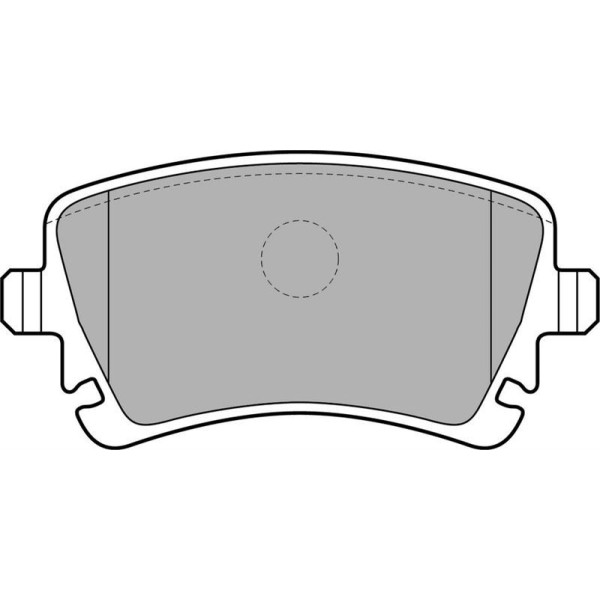 Delphi Lp1920 Fren Balatası Arka Fişli A4 05- 