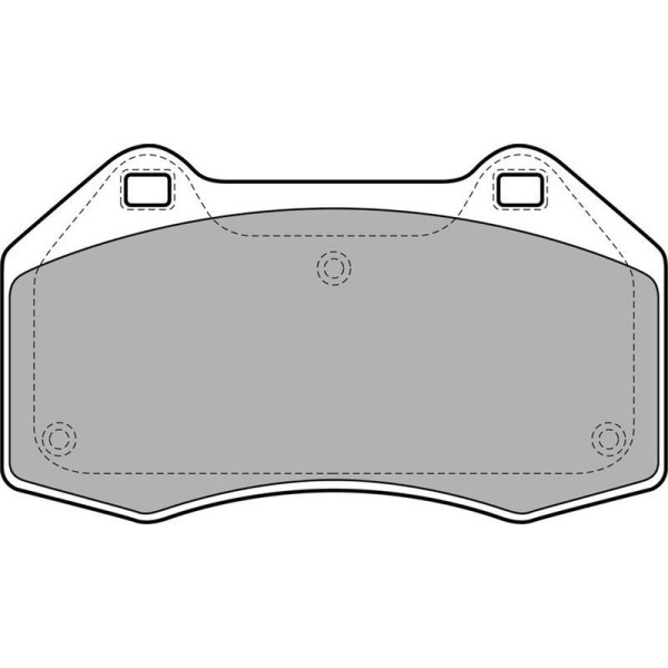 Delphi Lp1940 Fren Balatası &Ouml;n Clio III 06- 