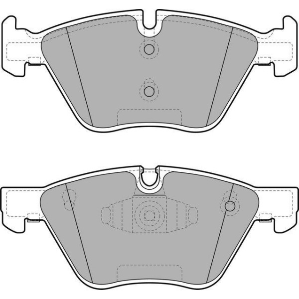 Delphi Lp1960 Fren Balatası &Ouml;n Bmw 1  E81 E87 E88 Bmw 3  E90 E91 E92 E93 Bmw 5  F10 F11 Bmw 5  E60 E61 Bmw Z4  E89 Bmw X1  E84 
