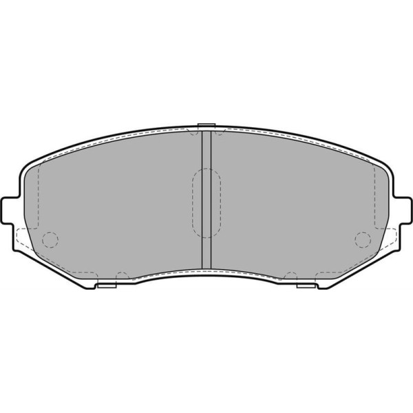 Delphi Lp2001 Fren Balatası &Ouml;n Grand Vitara 05-
