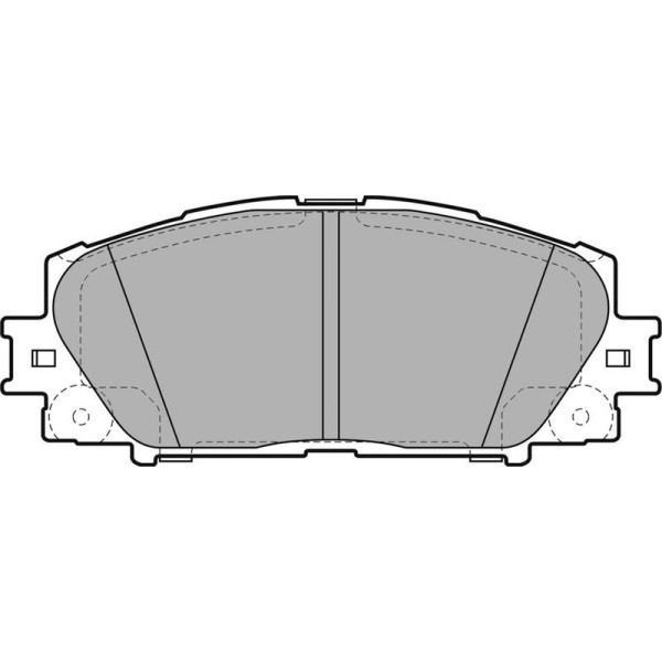 Delphi Lp2006 Fren Balatası &Ouml;n Yaris 06- 