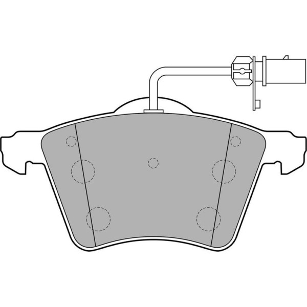 Delphi Lp2021 Fren Balatası Ford Galaxy Seat Alhambra Vw Sharan 05/01-