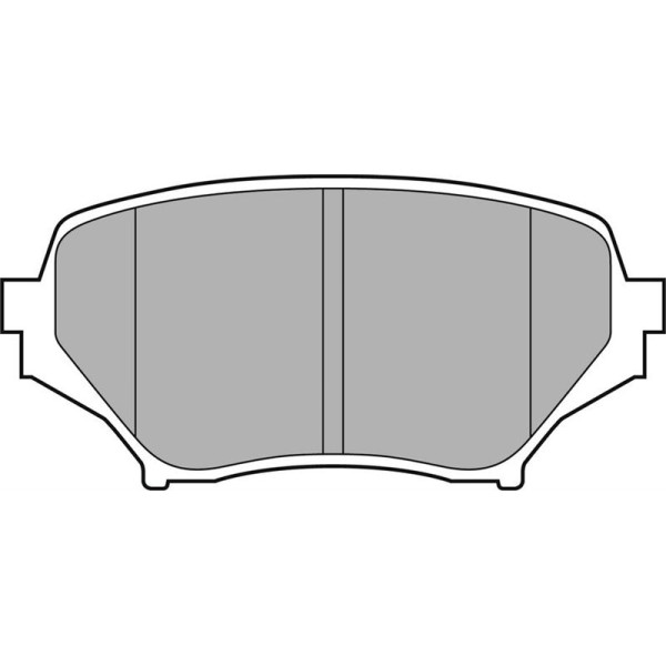 Delphi Lp2026 Fren Balatası &Ouml;n Mazda Mx5 07/05 