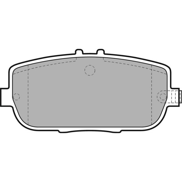 Delphi Lp2027 Fren Balatası Arka Mazda Mx5 07/05