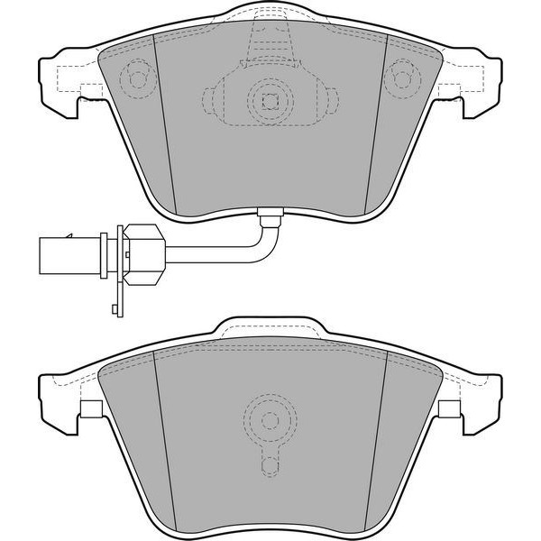 Delphi Lp2032 Fren Balatası Audi S3 Tt Seat Leon 10/06-