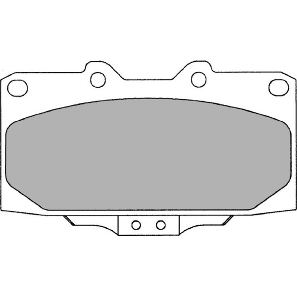 Delphi Lp2044 Fren Balatası &Ouml;n Subaru Impreza 01/00 12/07 