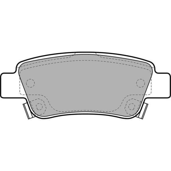 Delphi Lp2047 Fren Balatası Arka Cr-V 07- 