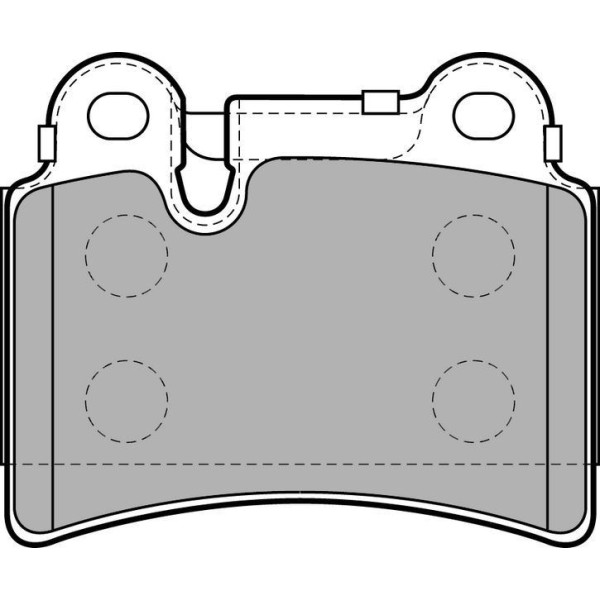 Fren Balatası Arka Touareg 7L 02-; 