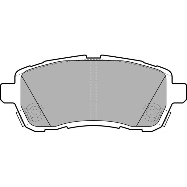 Fren Balatası &Ouml;n Fiesta Vı 08-; 