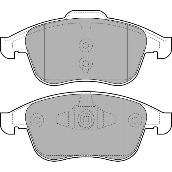 Delphi Lp2079 Fren Balatası &Ouml;n Clio IV 13- 