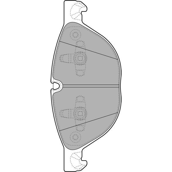 Delphi Lp2091 Fren Balatası Bmw X5&times;6 04/07- 