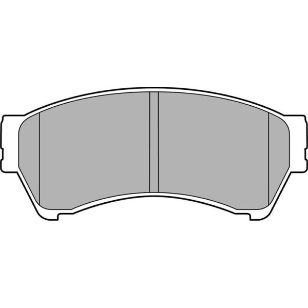 Delphi Lp2111 Fren Balatası &Ouml;n Mazda 6 07-