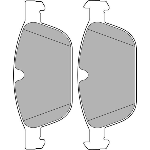Delphi Lp2140 Fren Balatası Volvo Xc60 05/08-