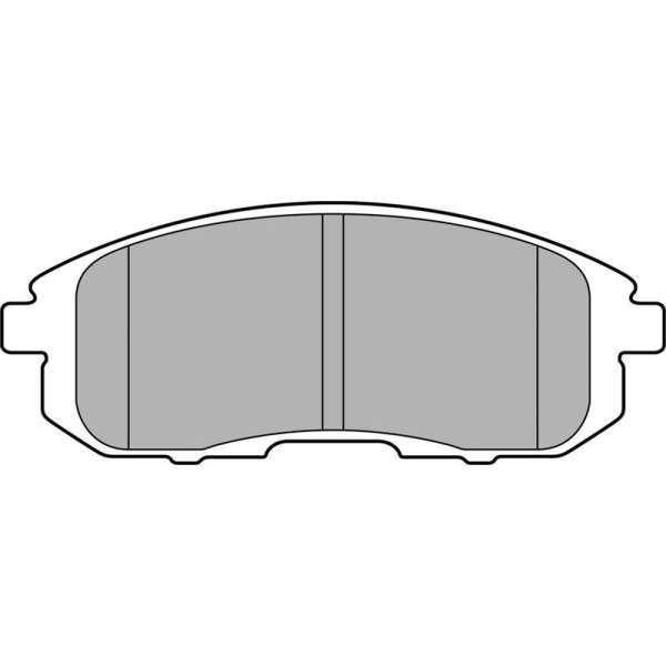 Delphi Lp2148 Fren Balatası &Ouml;n Nıssan Cube. Juke. Tiida / Suzukı Sx4 06/06