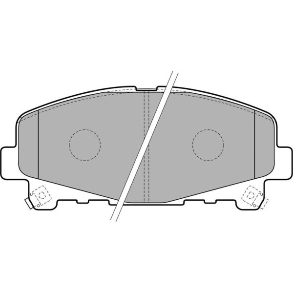 Delphi Lp2166 Fren Balatası &Ouml;n Accord 08-