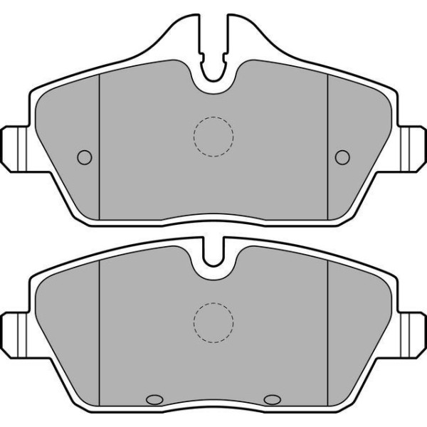 Delphi Lp2186 Fren Balatası &Ouml;n Bmw 1  E81 E87 E88 E82
