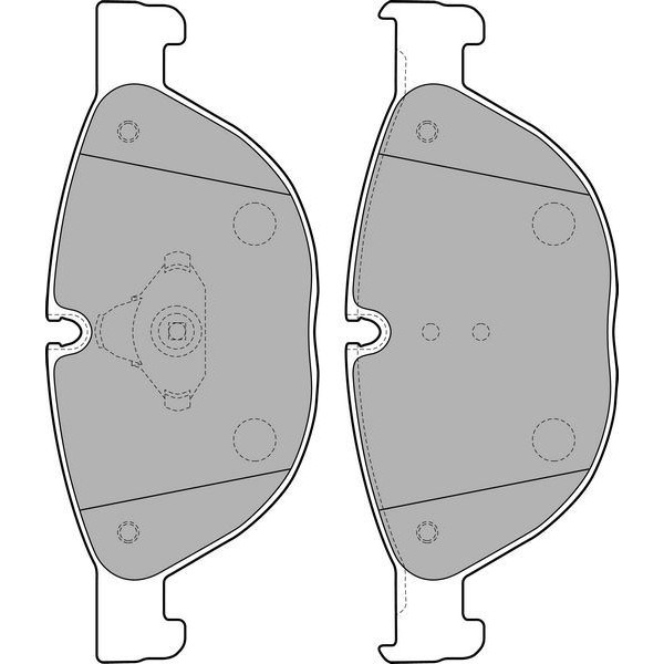 Delphi Lp2189 Fren Balatası Bmw 530 535 640I 640D 730D 10/08- 