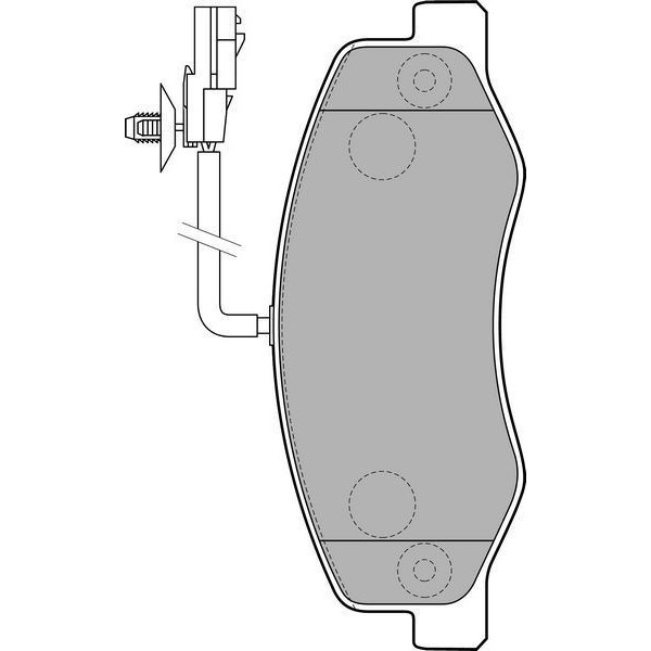 Delphi Lp2192 Fren Balatası Arka Master III 10-