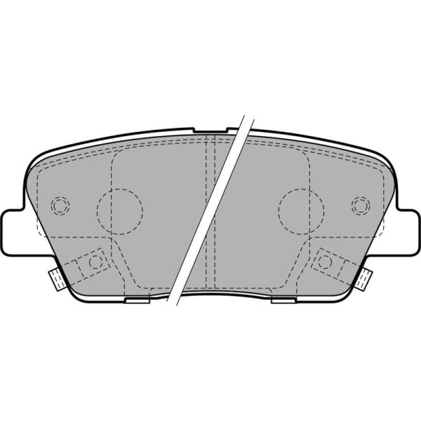 Fren Balatası Arka Santafe  09-; Equus 09-; Genesıs 08-; / Sorento 10-; 