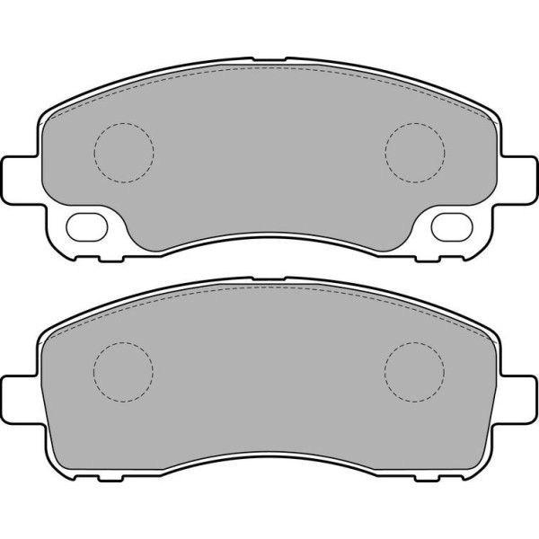 Delphi Lp2204 Fren Balatası Arka Mıtsubıshı Canter 01/05