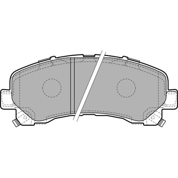 Delphi Lp2229 Fren Balatası &Ouml;n D-Max 08- 