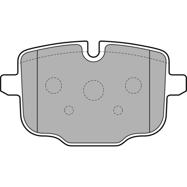 Delphi Lp2246 Fren Balatası Arka Bmw 5  F10 F11 Bmw 6  F12 F13 F06 M5 F10 F18 M6 F12 F13 F06